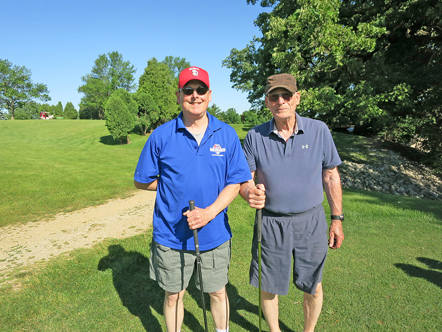Scott and Don Fisher placed second in the outing.